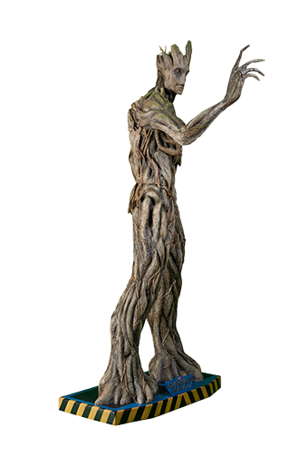 Les Gardiens de la Galaxie Groot Statue Taille Réelle Oxmox Muckle, groot  1:1 life size statue