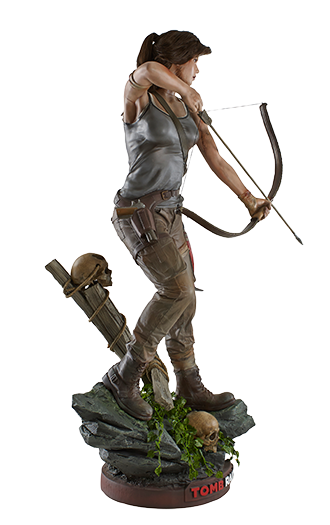 Portfolio Life Size Figures Tomb Raider Lara Croft 5 Mucklefiguren
