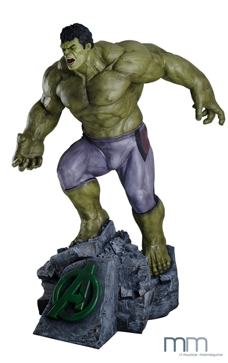 Portfolio - Life-Size Figures - Avengers Hulk - Mucklefiguren